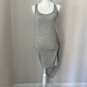 The Vanity Room Gray Rayon Blend Dress